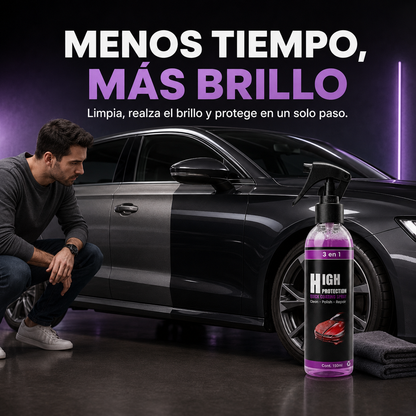 Protector Auto 3 En 1 Cera Spray 150 ml